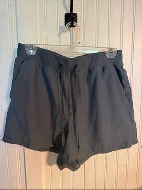 Old Navy Gray Athletic Drawstring Shorts